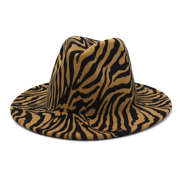 2022 Well Sell New Style Fashion Animal Figure Women Fedora Hat Vintage Panama Jazz Men Wide Brim Fedora Hat